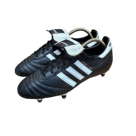 adidas Other - Adidas men size 10 black World Cup SG 2009 Germany Football Boots Soccer Cleats